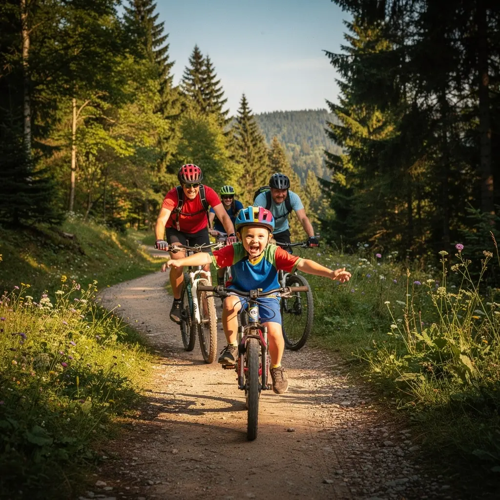 Úzké uličky starého města s kavárnami a obchody se suvenýry.